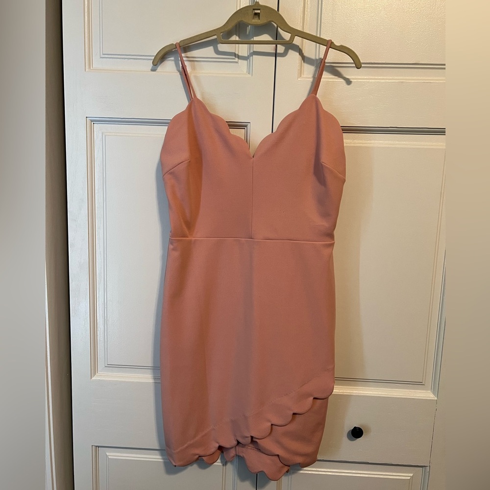 Lovely rose pink dress